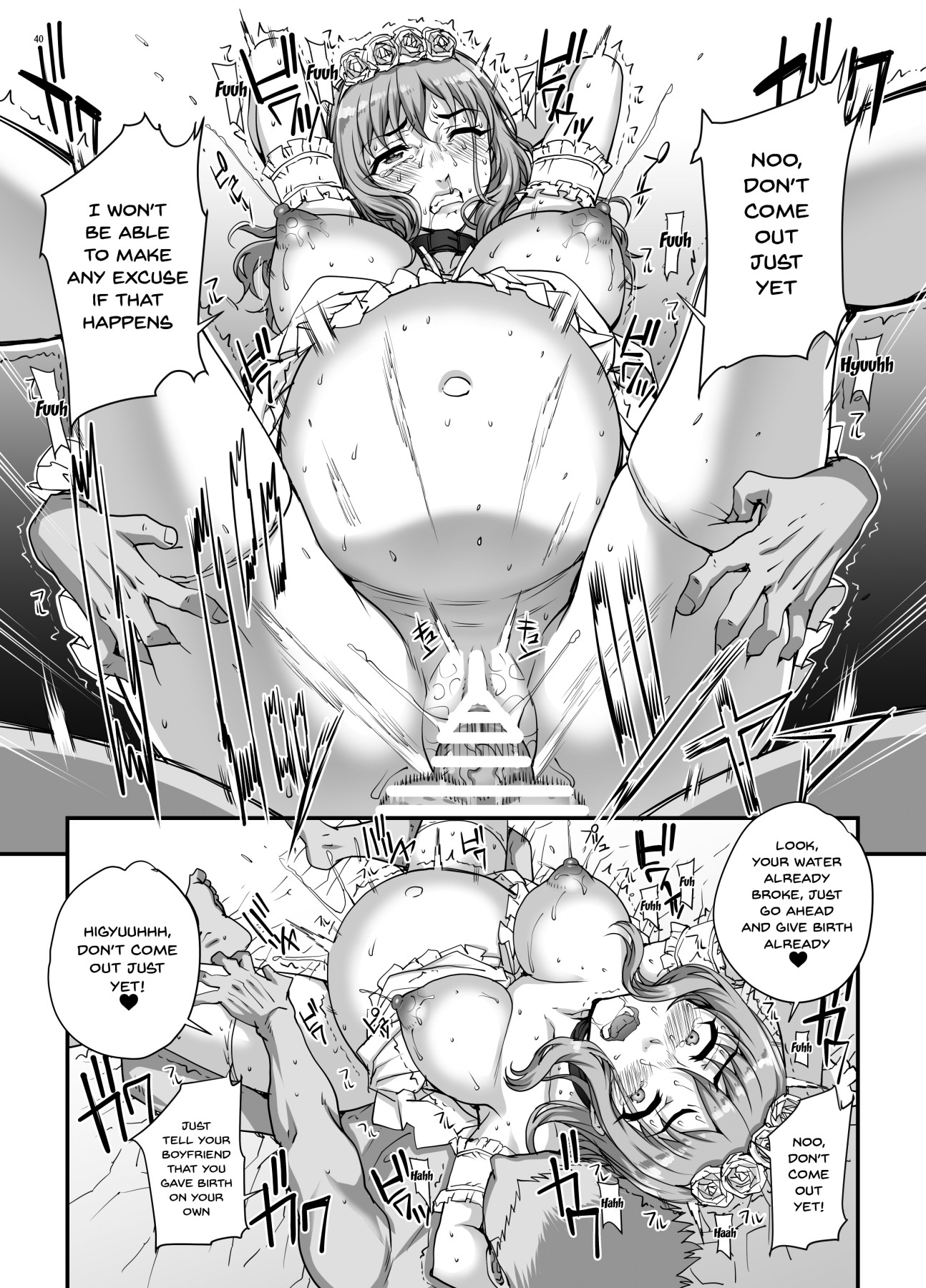 Hentai Manga Comic-Keep This A Secret From My Boyfriend 5 - ... I Actually Did It.-Read-41